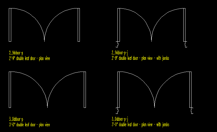 door plan symbols